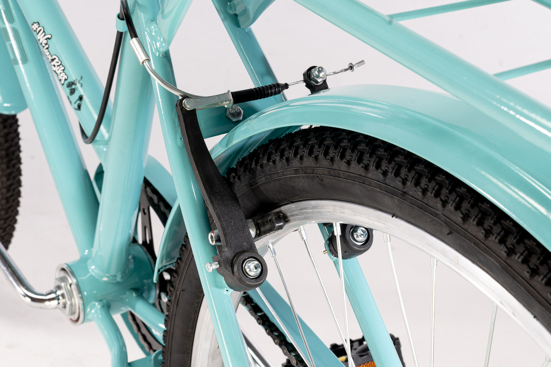 Bicicletas Urbana FUTURA Mod. Country 3577 Rod.26¨ Color AquaMarine - Imagen 9