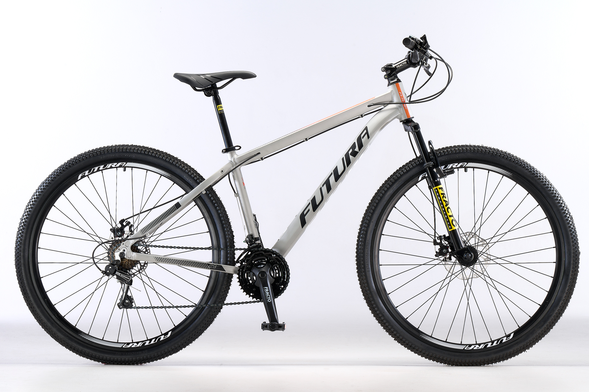 Bicicleta MTB Modelo LYNCECOMP R.29" Gris Claro (matte)