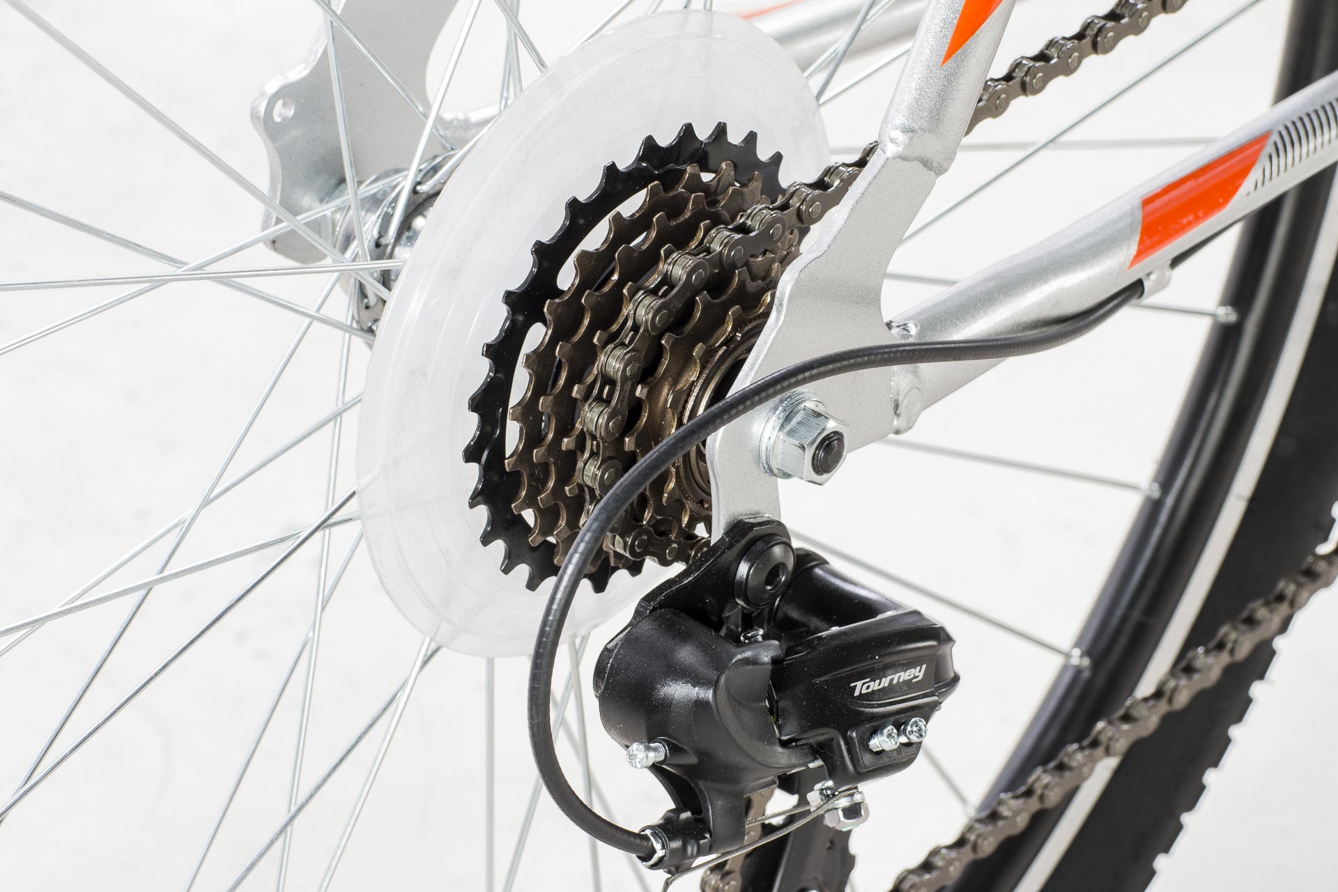 BIC MTB .¨LYNCE 29ER¨ 21V SHIMANO TY C/SUSP.DEL  NEGRA/AMARILLO/AZUL - Imagen 4