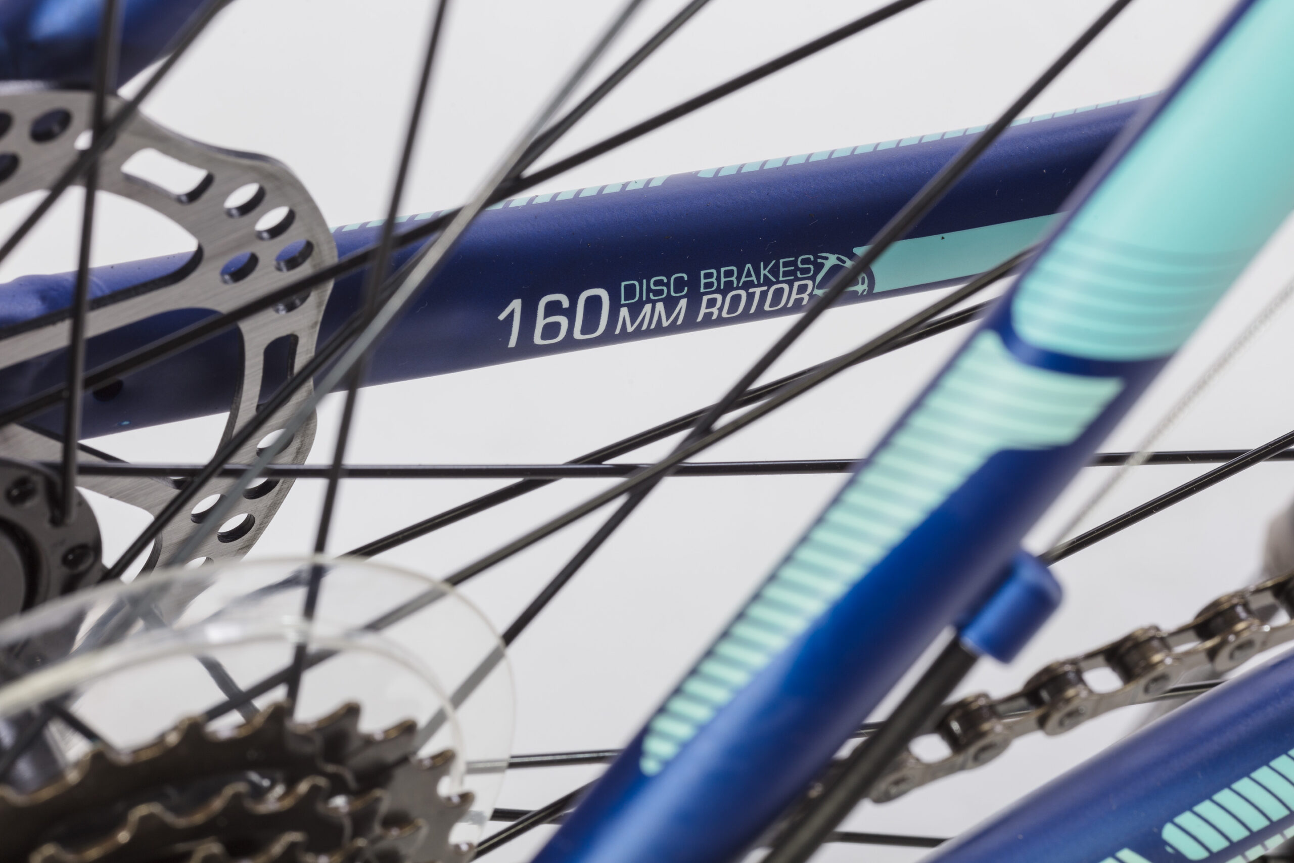 Bicicleta MTB Modelo MANTIS R.29" Azul Mate / Turquesa. - Imagen 4