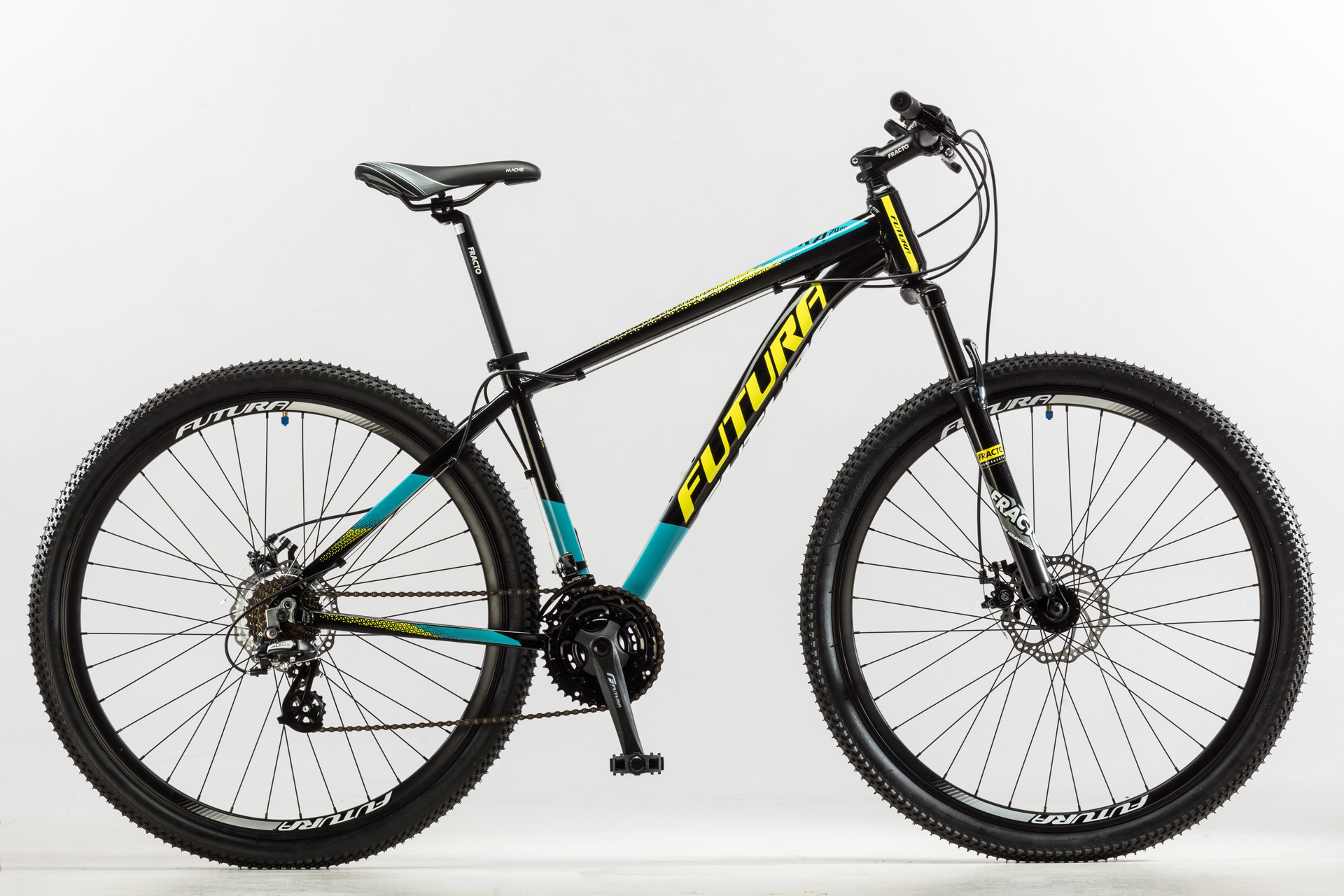 Bicicleta MTB Modelo PANTERA R.29" V.2021 Negro Amarillo