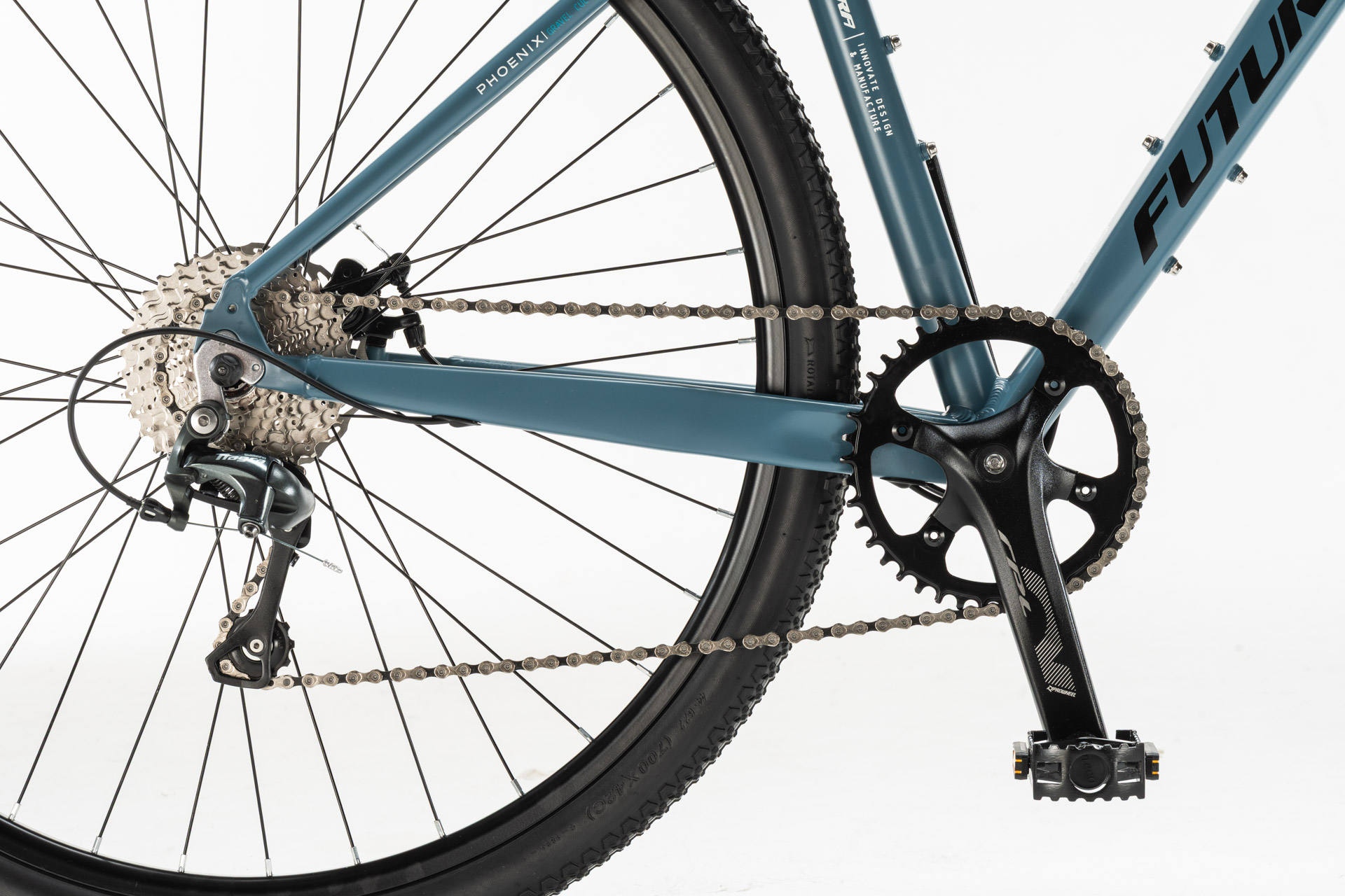 Bicicleta GRAVEL Modelo ¨PHOENIX¨ 700C Talle M. 10s TIAGRA - Imagen 13