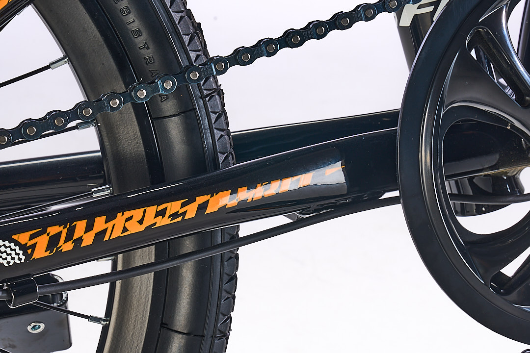 Bicicleta Plegable FUTURA mod. ORIGAMI 20¨ 7 Vel. Naranja Negro - Imagen 7