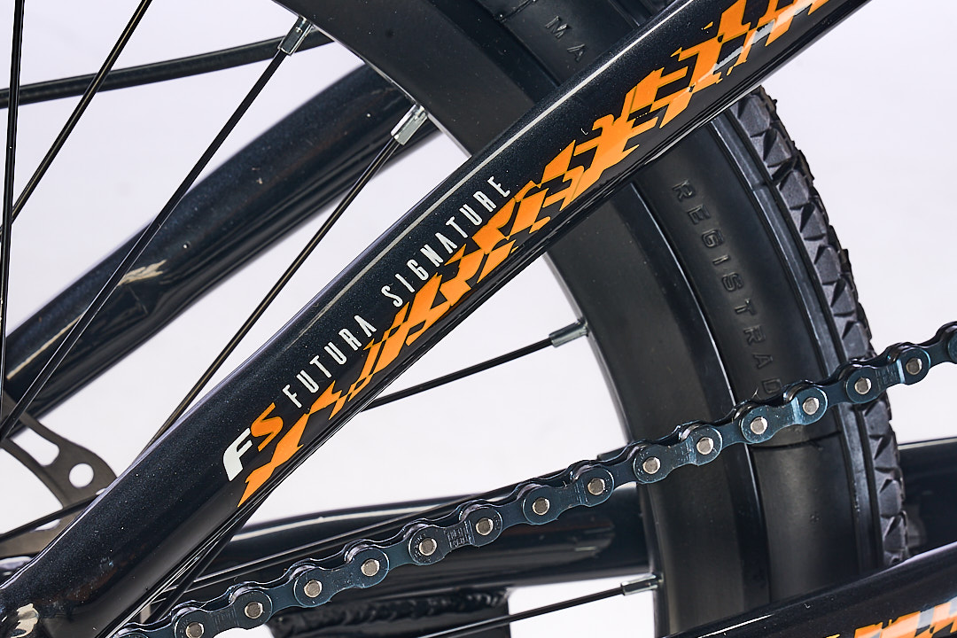 Bicicleta Plegable FUTURA mod. ORIGAMI 20¨ 7 Vel. Naranja Negro - Imagen 10