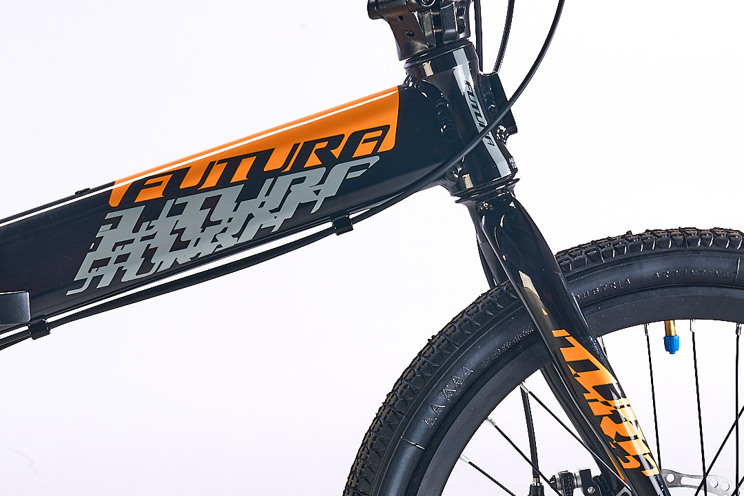 Bicicleta Plegable FUTURA mod. ORIGAMI 20¨ 7 Vel. Naranja Negro - Imagen 13