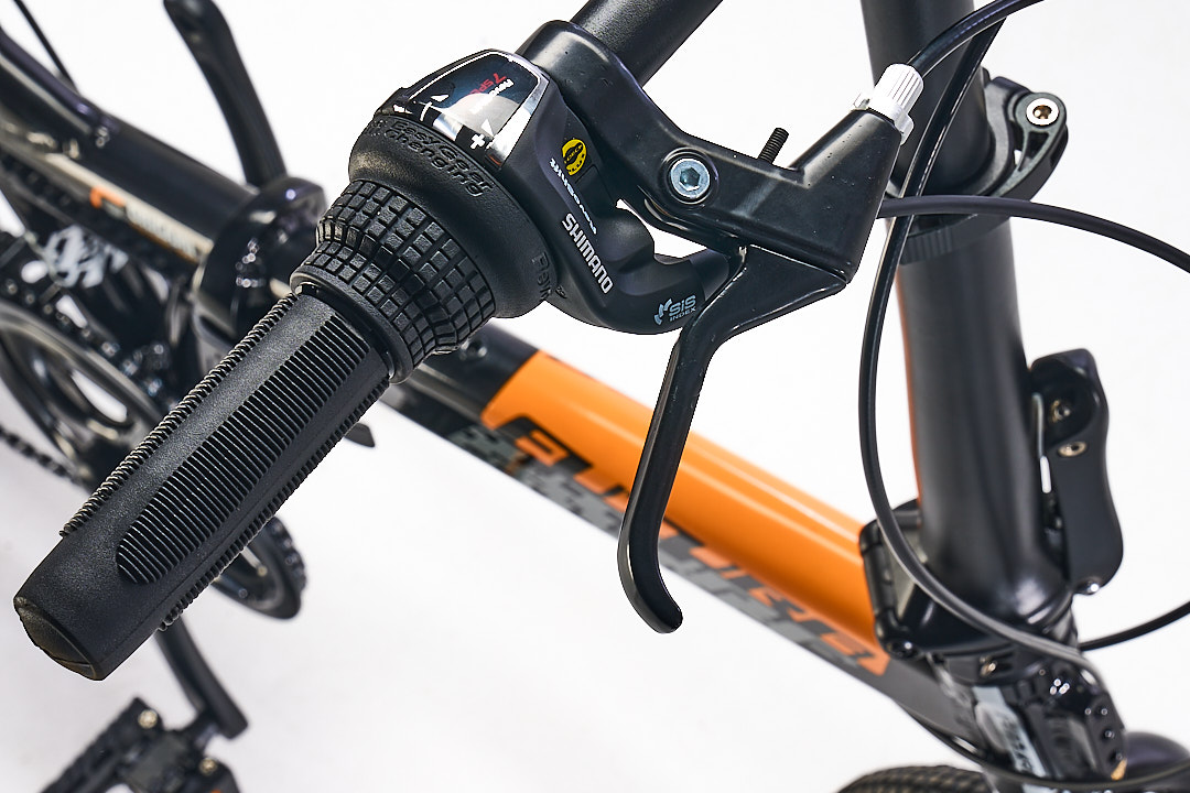 Bicicleta Plegable FUTURA mod. ORIGAMI 20¨ 7 Vel. Naranja Negro - Imagen 20