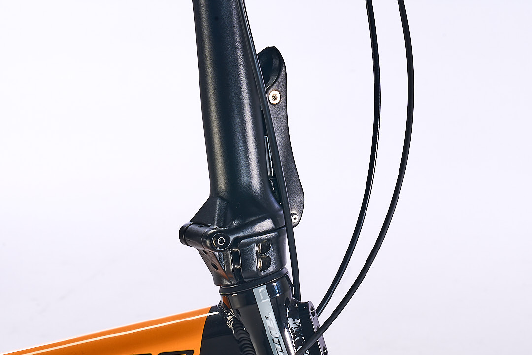 Bicicleta Plegable FUTURA mod. ORIGAMI 20¨ 7 Vel. Naranja Negro - Imagen 22