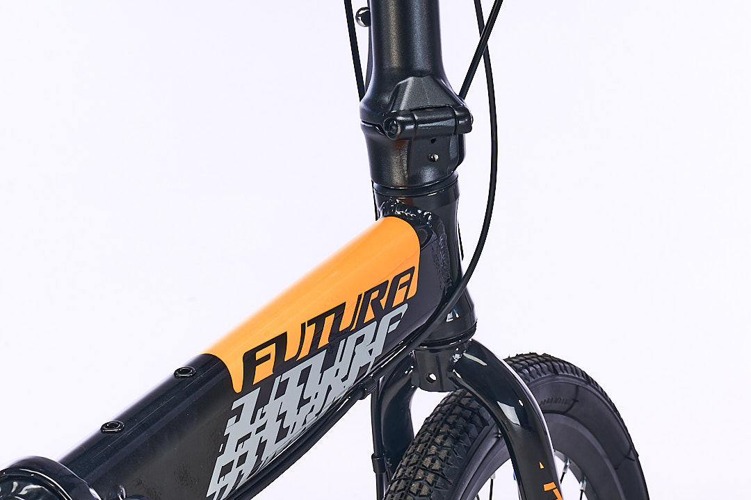Bicicleta Plegable FUTURA mod. ORIGAMI 20¨ 7 Vel. Naranja Negro - Imagen 23