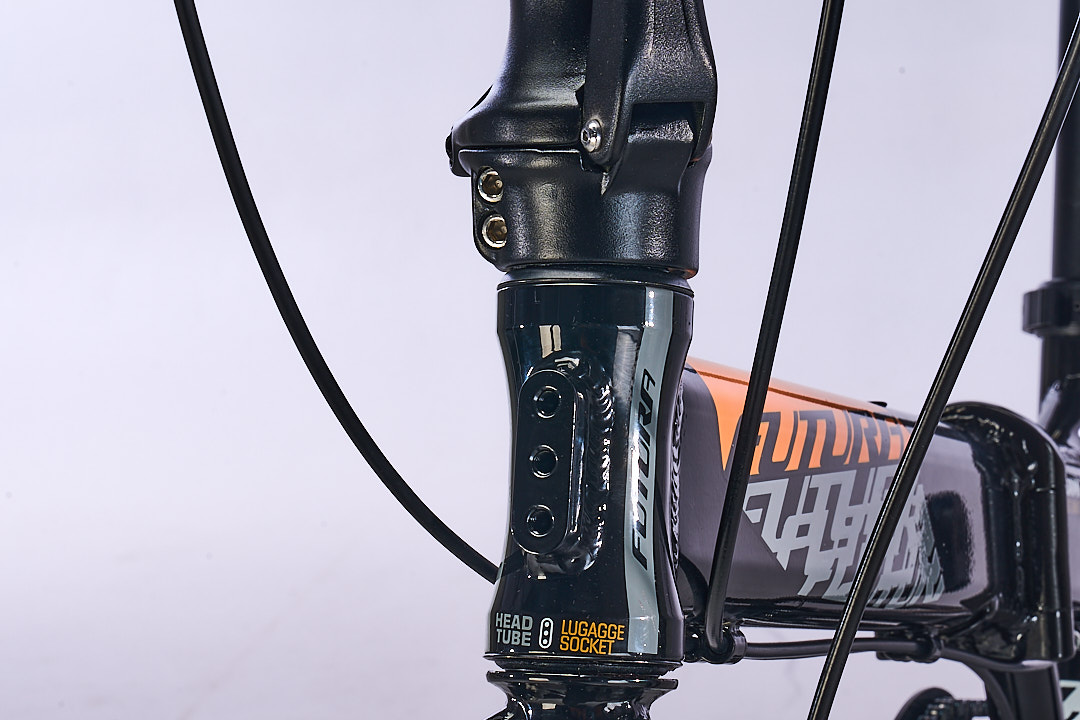 Bicicleta Plegable FUTURA mod. ORIGAMI 20¨ 7 Vel. Naranja Negro - Imagen 27