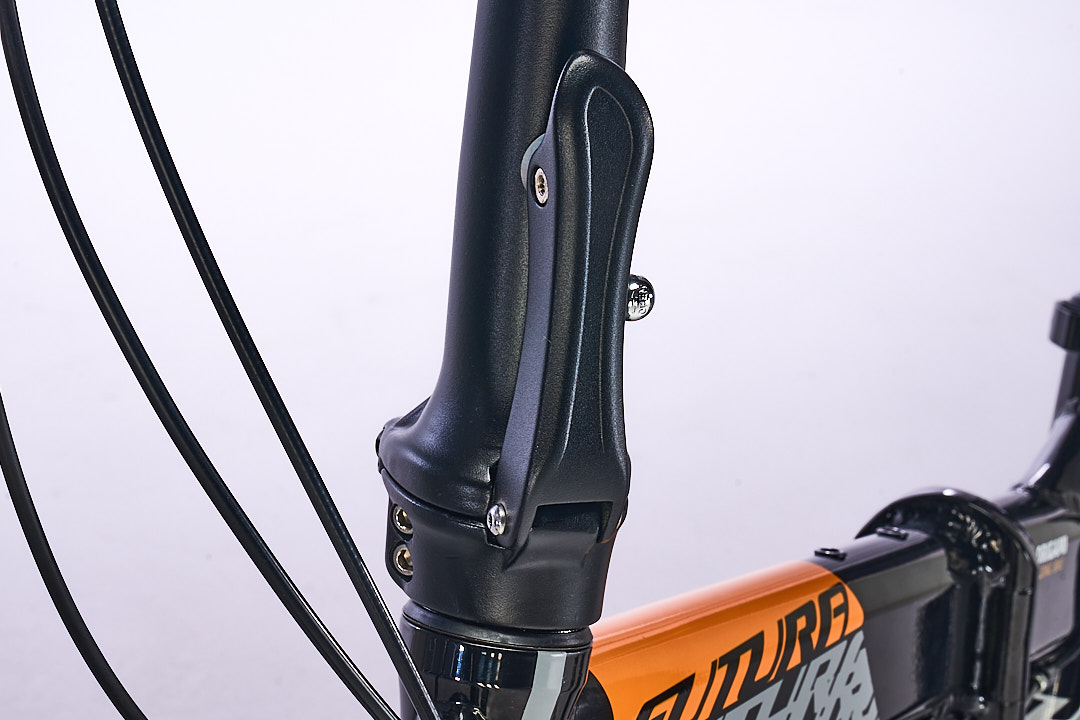 Bicicleta Plegable FUTURA mod. ORIGAMI 20¨ 7 Vel. Naranja Negro - Imagen 31
