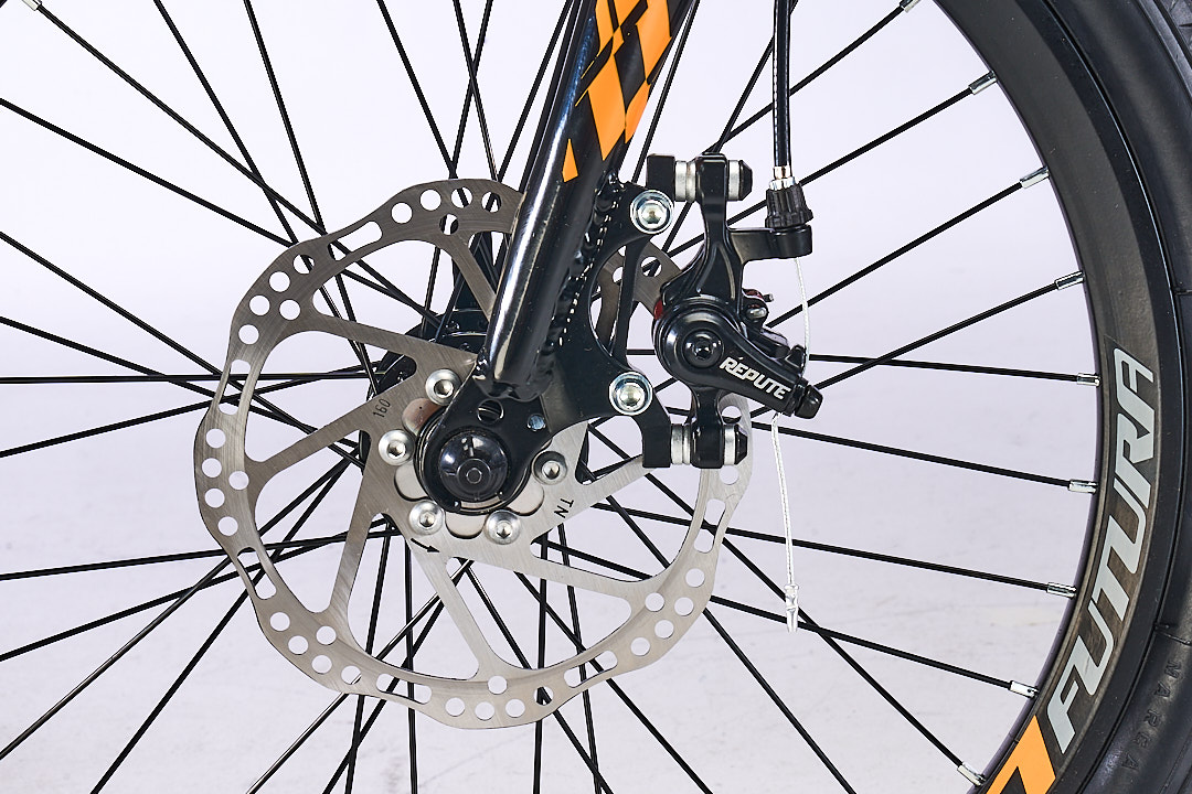 Bicicleta Plegable FUTURA mod. ORIGAMI 20¨ 7 Vel. Naranja Negro - Imagen 32