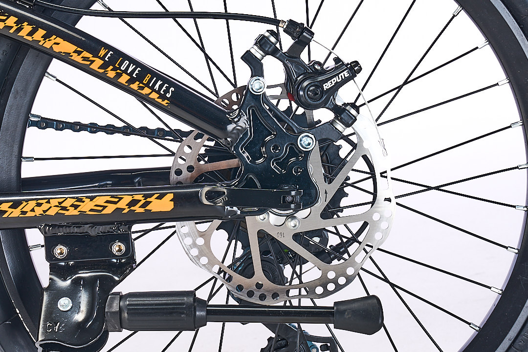 Bicicleta Plegable FUTURA mod. ORIGAMI 20¨ 7 Vel. Naranja Negro - Imagen 33